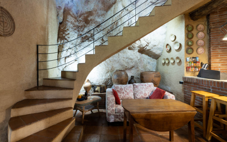 Escalones (desprotegidos) a primera planta